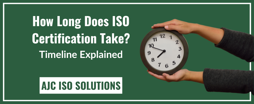iso certification timeline