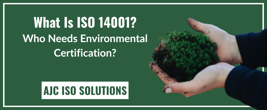 iso 14001 - who needs it