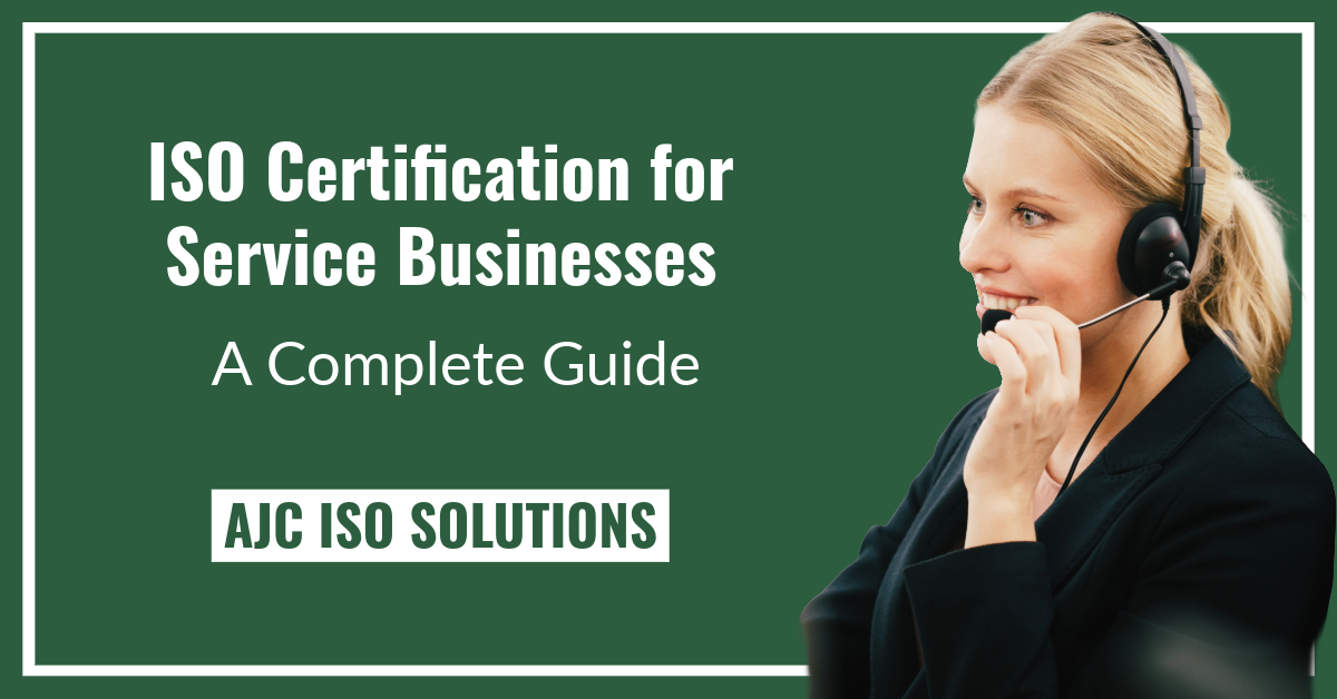 iso certification for service businesses