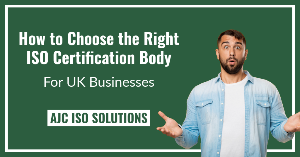 choosing a certification body